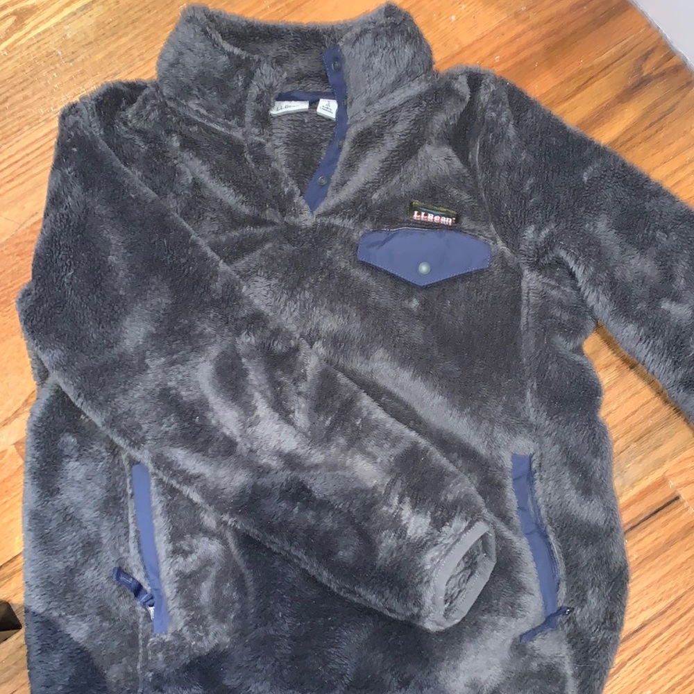 LL BEAN fleece pullover